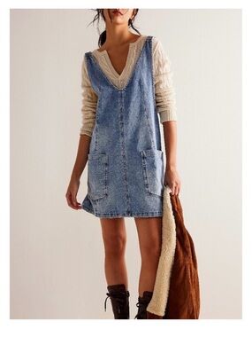 NWT Free People High Roller Skirtall- Heart Strings- XS, S, M